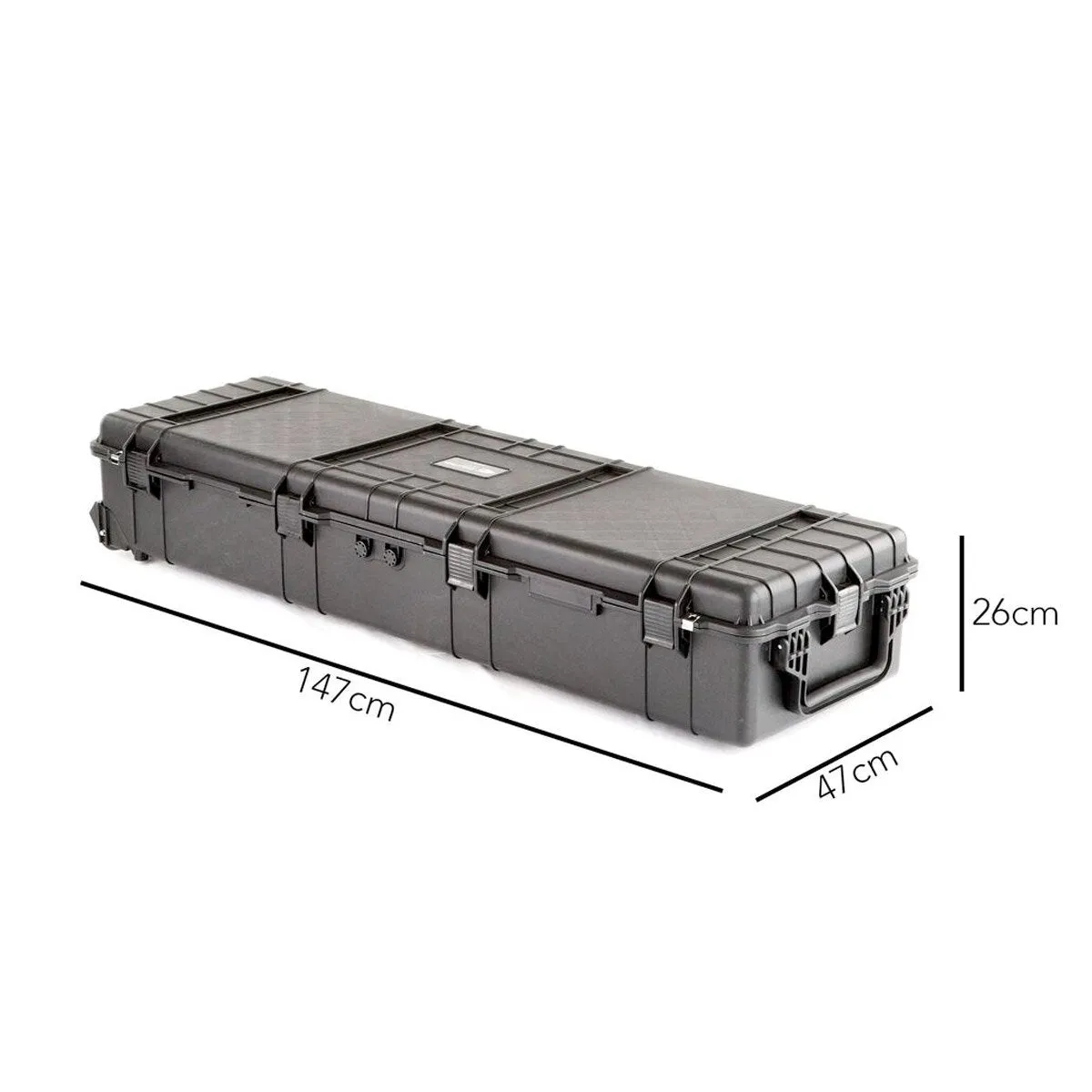 Evolution Gear Deep and Long Hard Telescope Case 2555 Black