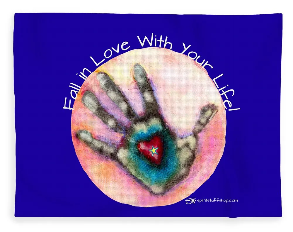 Fall In Love With Your Life - Blanket
