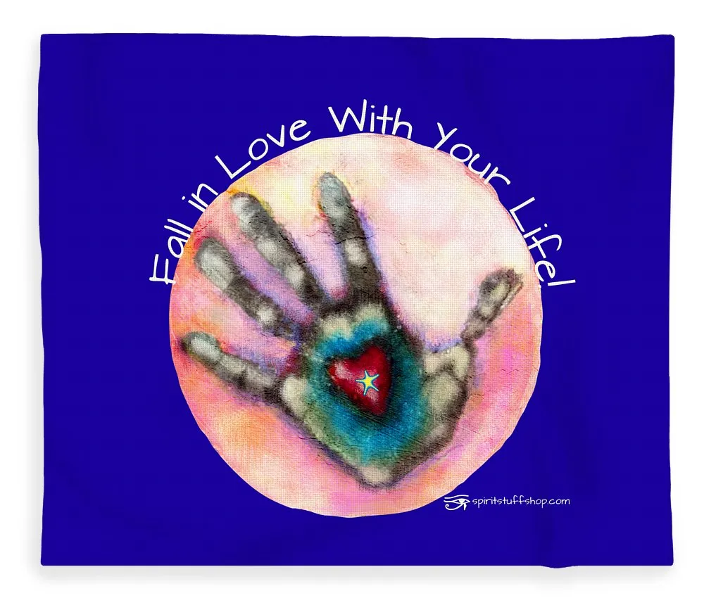 Fall In Love With Your Life - Blanket