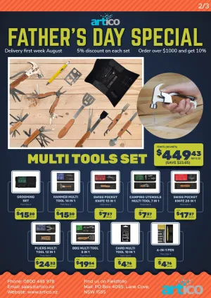 Father's Day Multi Tool Set