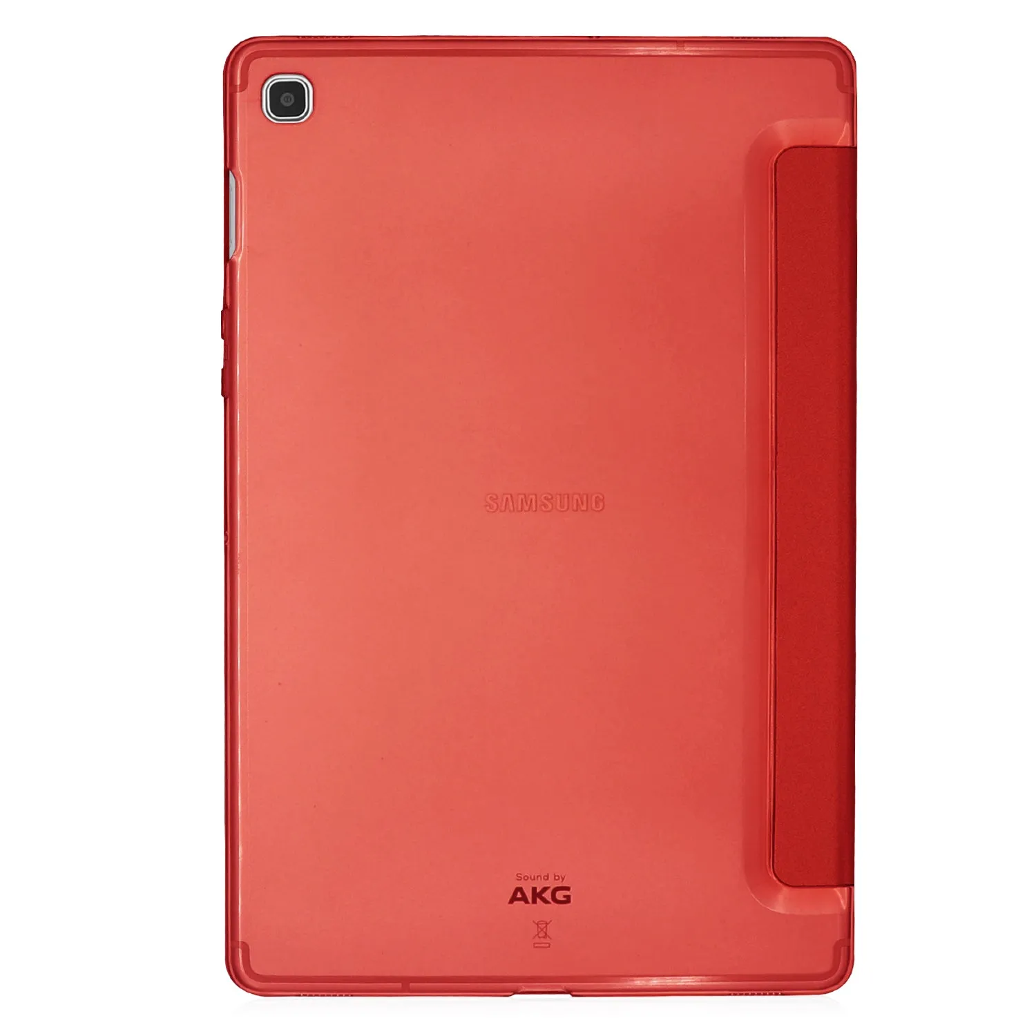 For Samsung Tab S5E 10.5 T720 Ultra-thin PU Leather Bracket Tri-fold Protective Case with Sleep Function blue