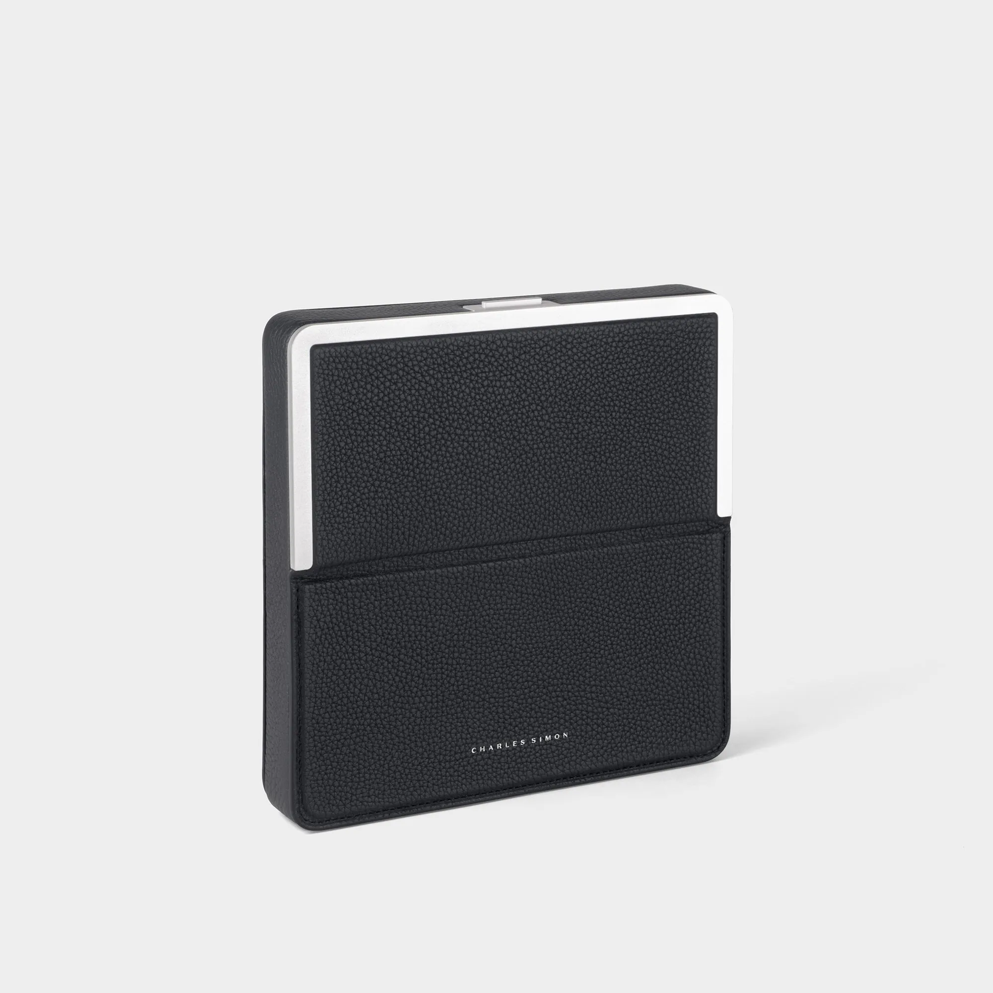 FRASER TRAVEL WALLET - BLACK / GREY