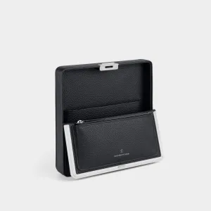 FRASER TRAVEL WALLET - BLACK / GREY