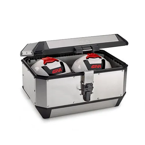 Givi Trekker Alaska 56 lt Top Box Silver