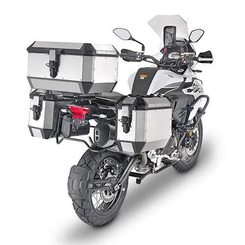 Givi Trekker Alaska 56 lt Top Box Silver