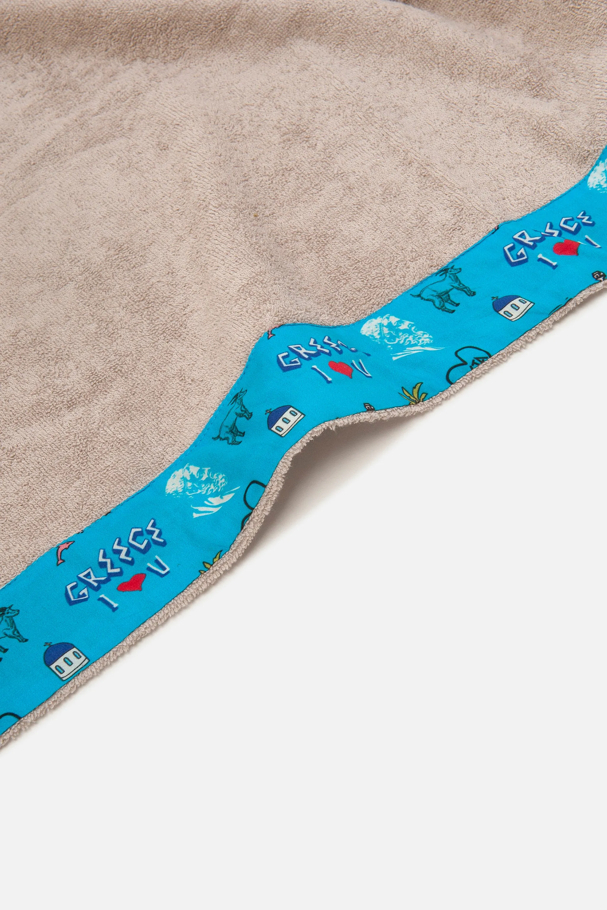 Greece I Love You | Head 2 Toe Beach Towel