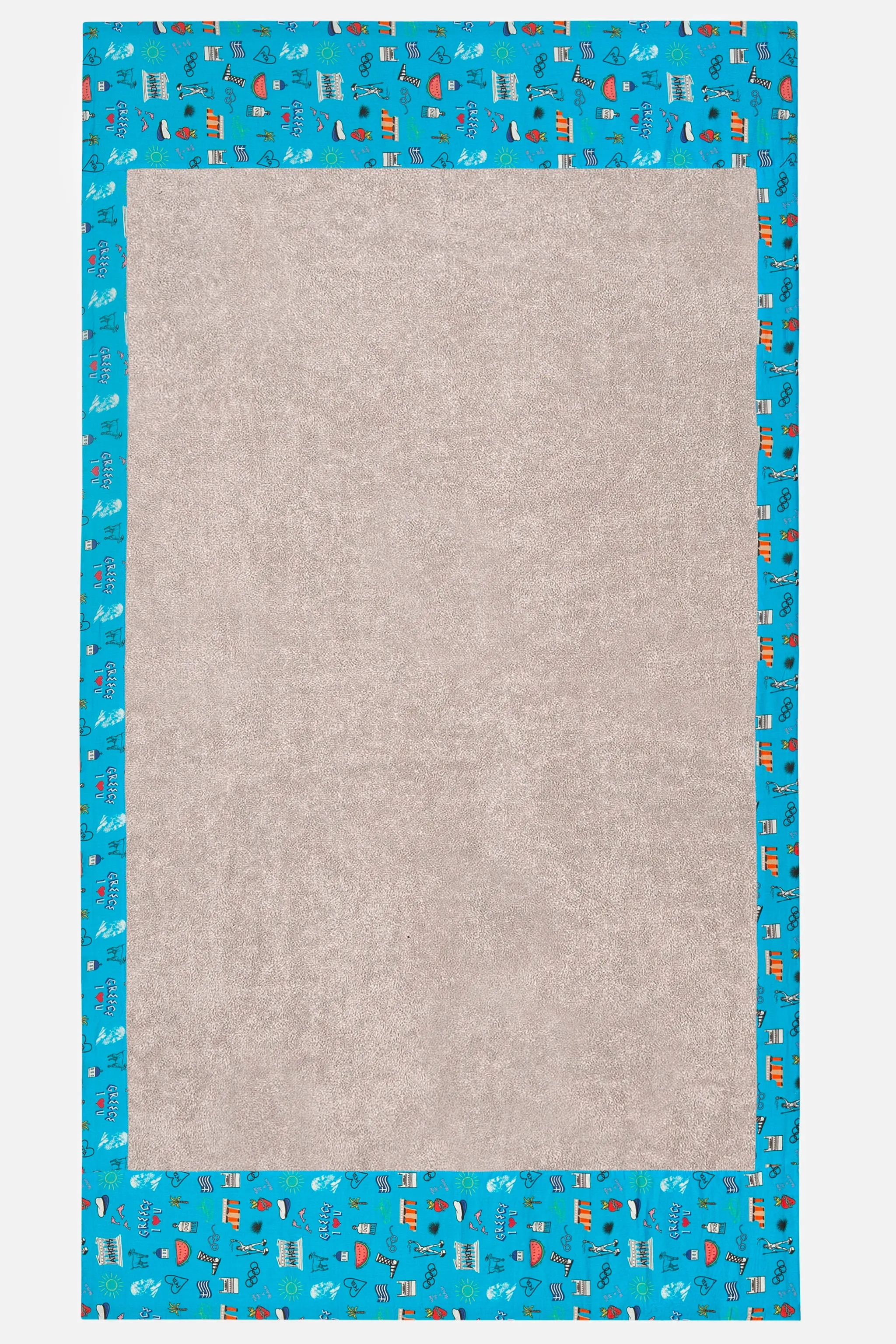 Greece I Love You | Head 2 Toe Beach Towel