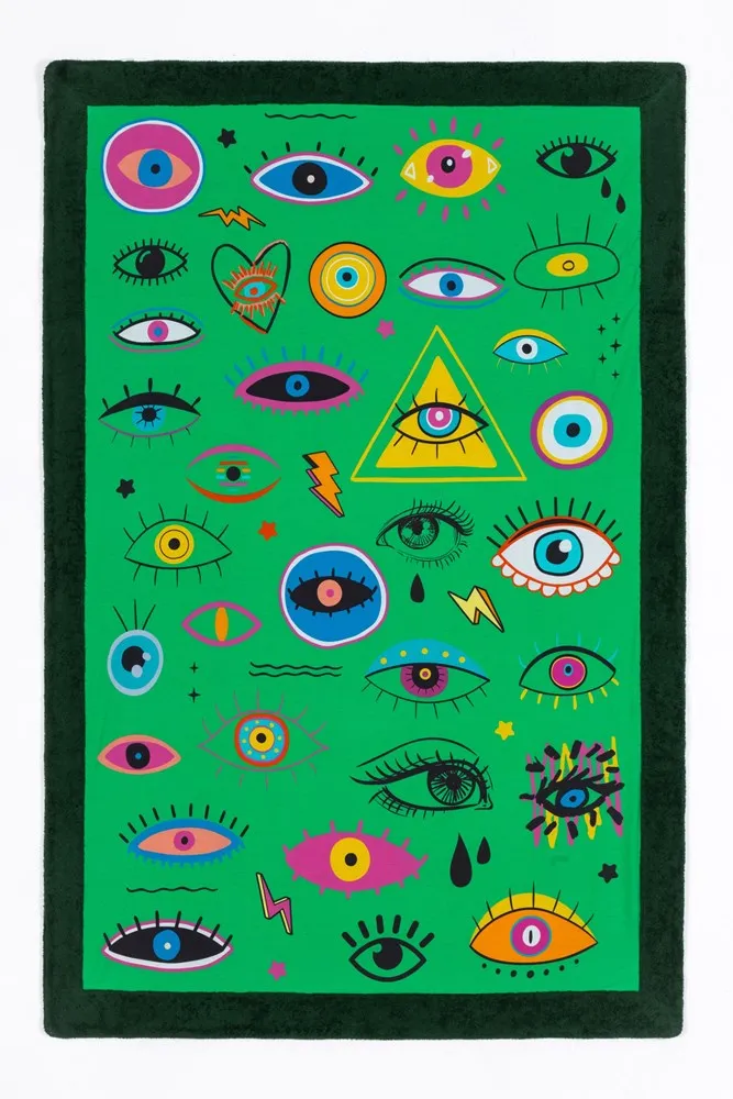 Green Eyes | Signature Beach Towel