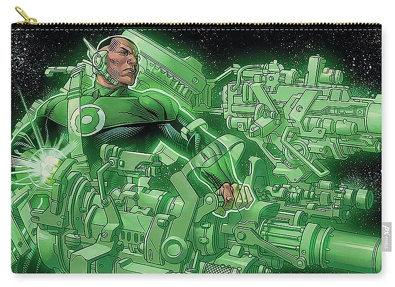 Green Lantern Strapped - Carry-All Pouch