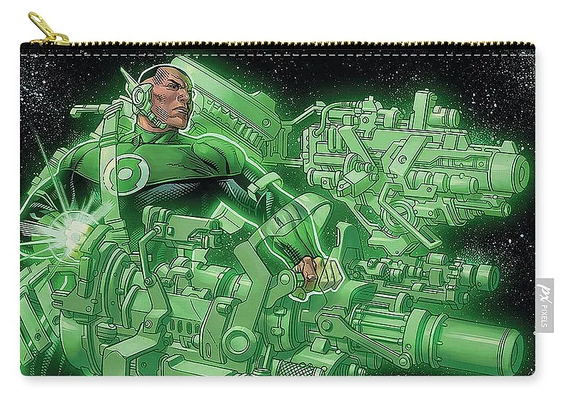 Green Lantern Strapped - Carry-All Pouch