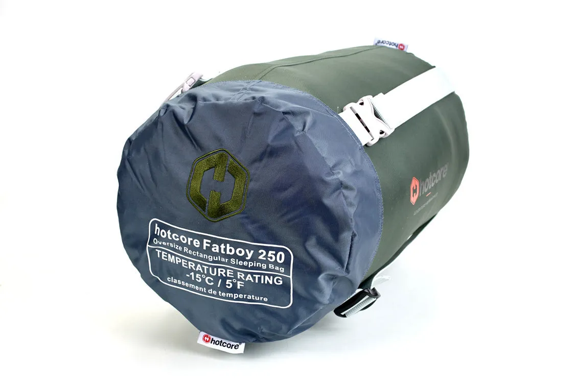 Hotcore Fatboy 250 Oversize -15C°(5F°) Rectangle Sleeping Bag