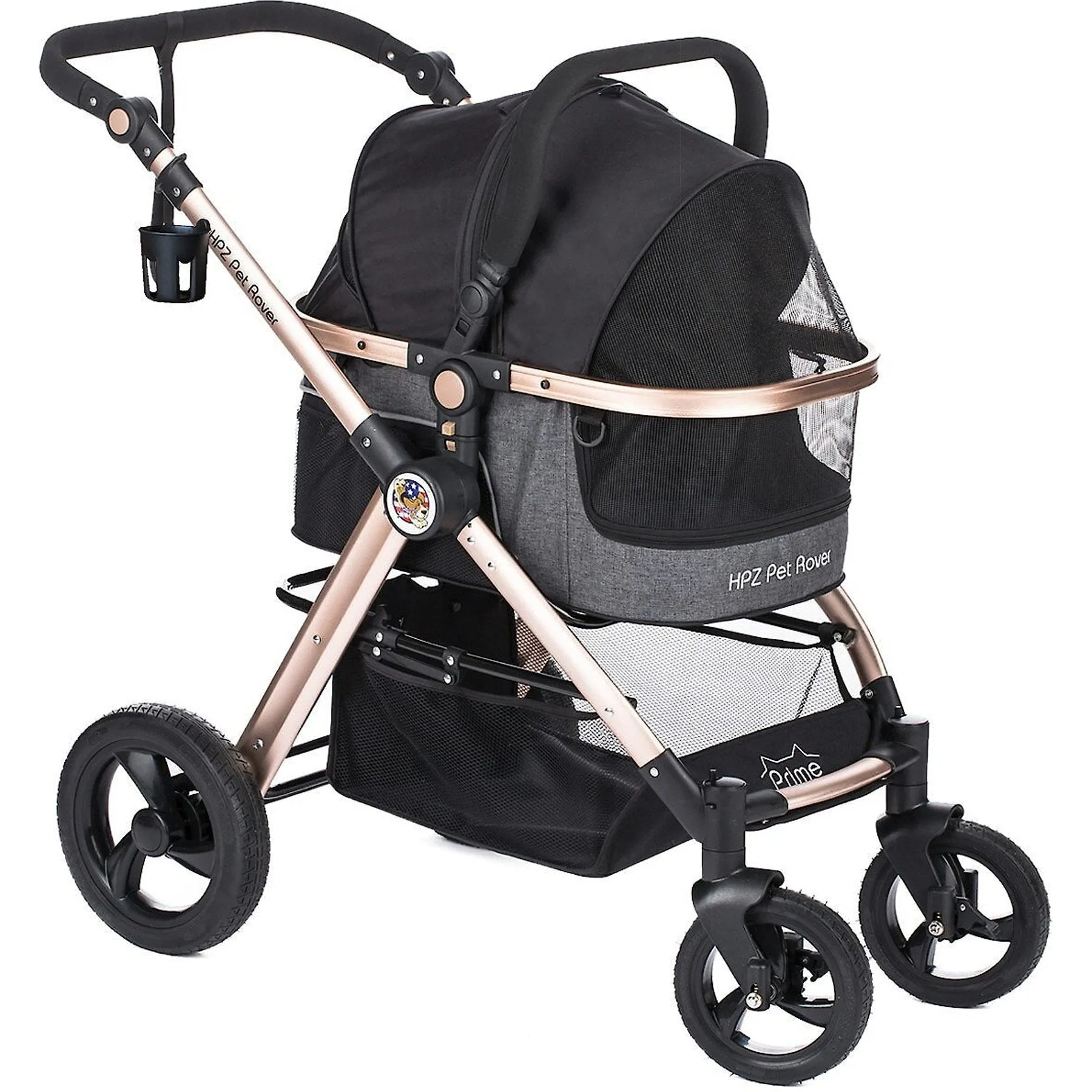 HPZ Pet Rover Prime 3-in-1 Pet Stroller