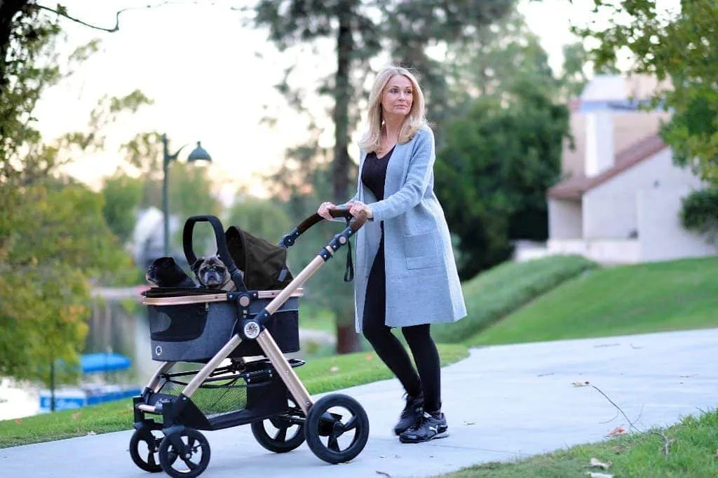 HPZ Pet Rover Prime 3-in-1 Pet Stroller
