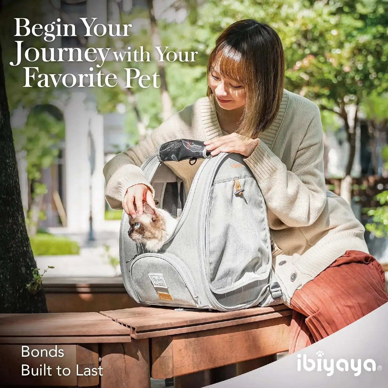 Ibiyaya Adventure Cat Carrier Backpack | Airline Approved
