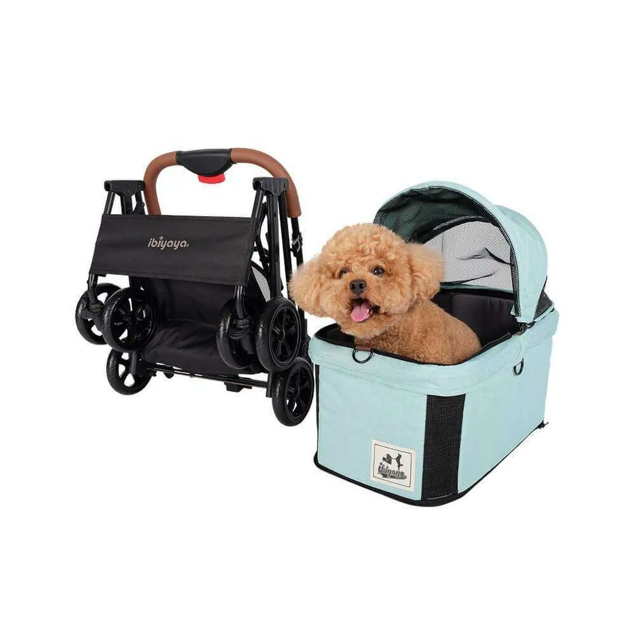 Ibiyaya Travois Tri-Fold Pet Stroller & Travel System