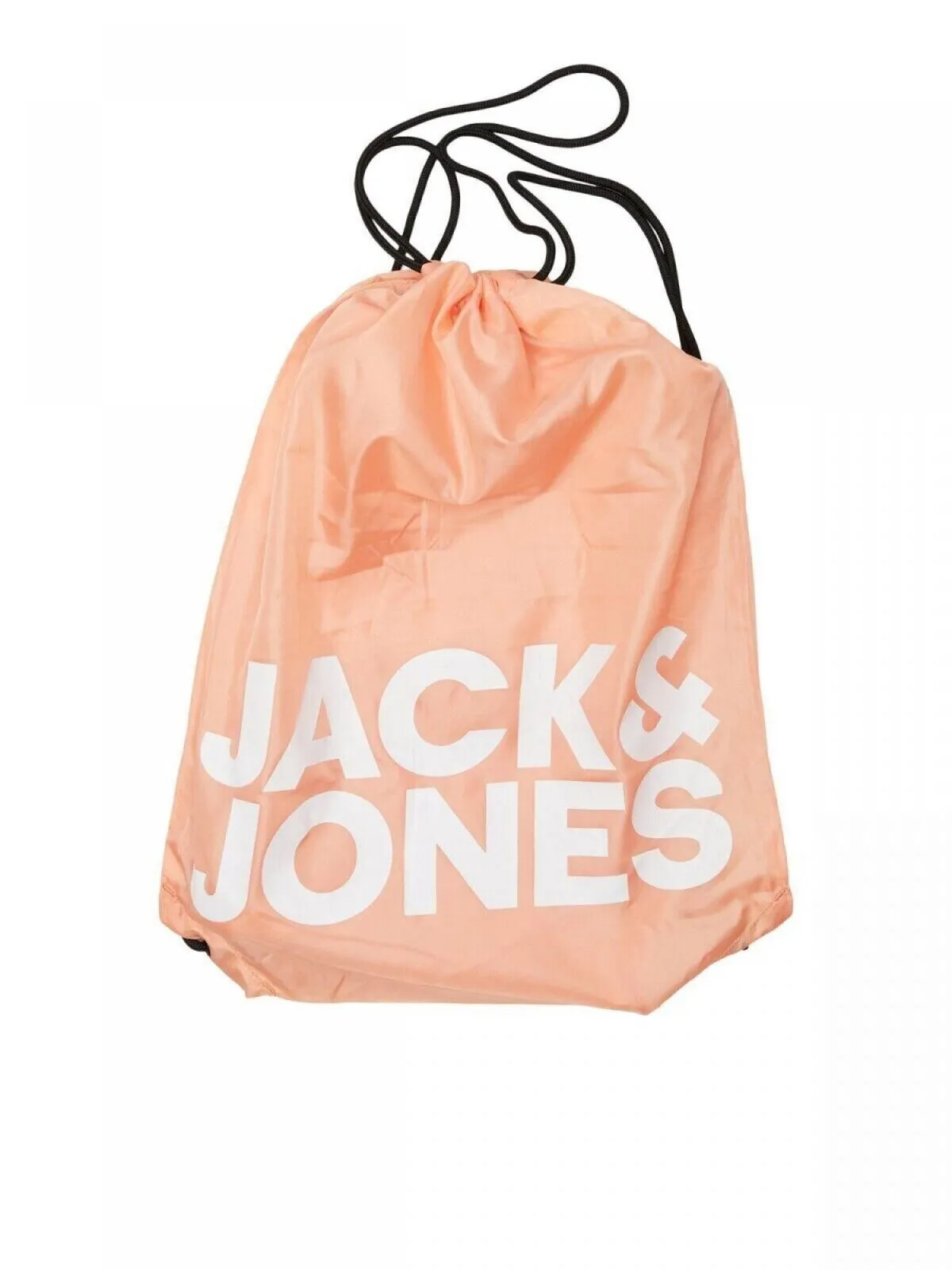 Jack & Jones Men's 2-Pc. Towel & Drawstring Beach Bag Set Coral Pink Orange
