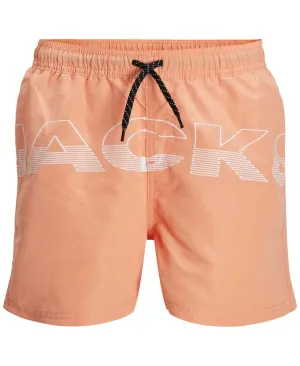 Jack & Jones Men's 3-Pc. Swim Trunks, Towel & Drawstring Beach Bag Set 12210404