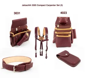 Jalzachih 3305 Compact Carpenter Pouch Set