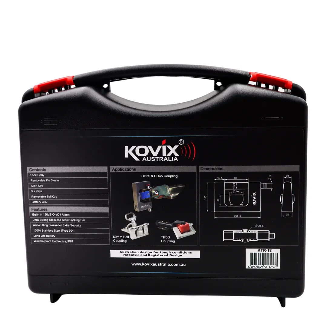 Kovix Alarmed Trailer Lock
