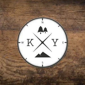 KY Compass Sticker