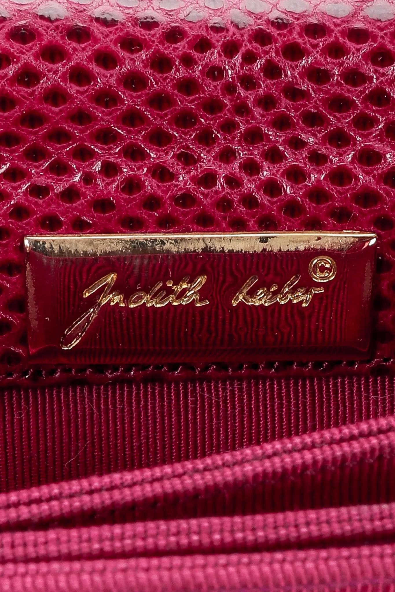 Lizard Double Tassel Clutch