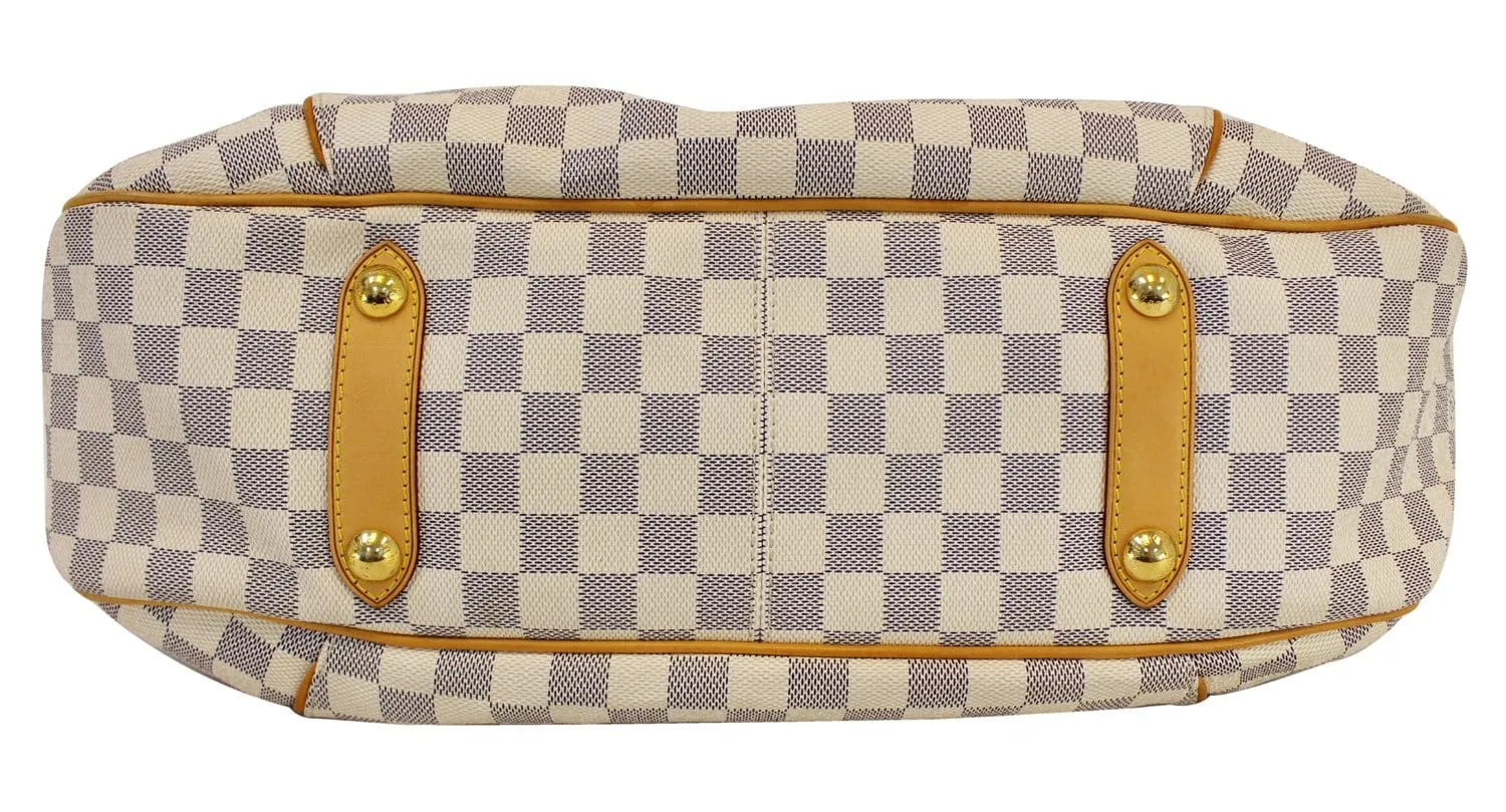 LOUIS VUITTON Galliera GM Damier Azur  Shoulder Bag