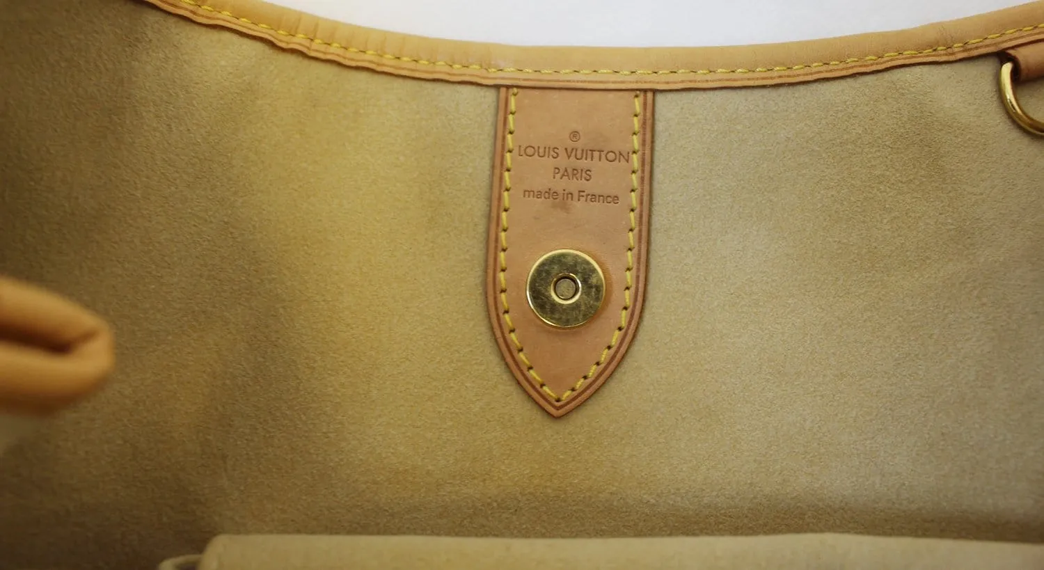 LOUIS VUITTON Galliera GM Damier Azur  Shoulder Bag