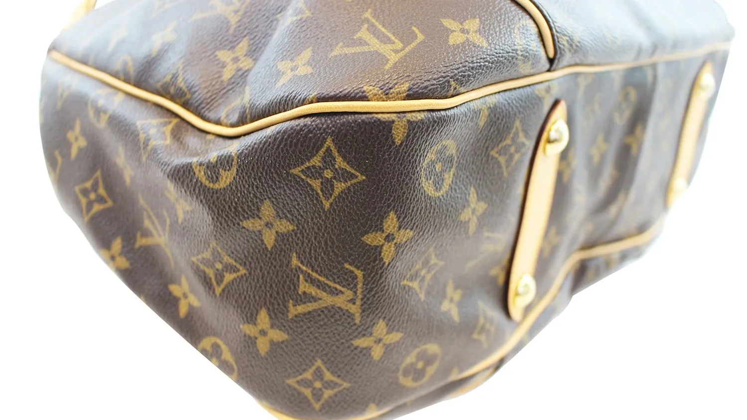 LOUIS VUITTON Monogram Galliera GM Shoulder Shoulder Handbag
