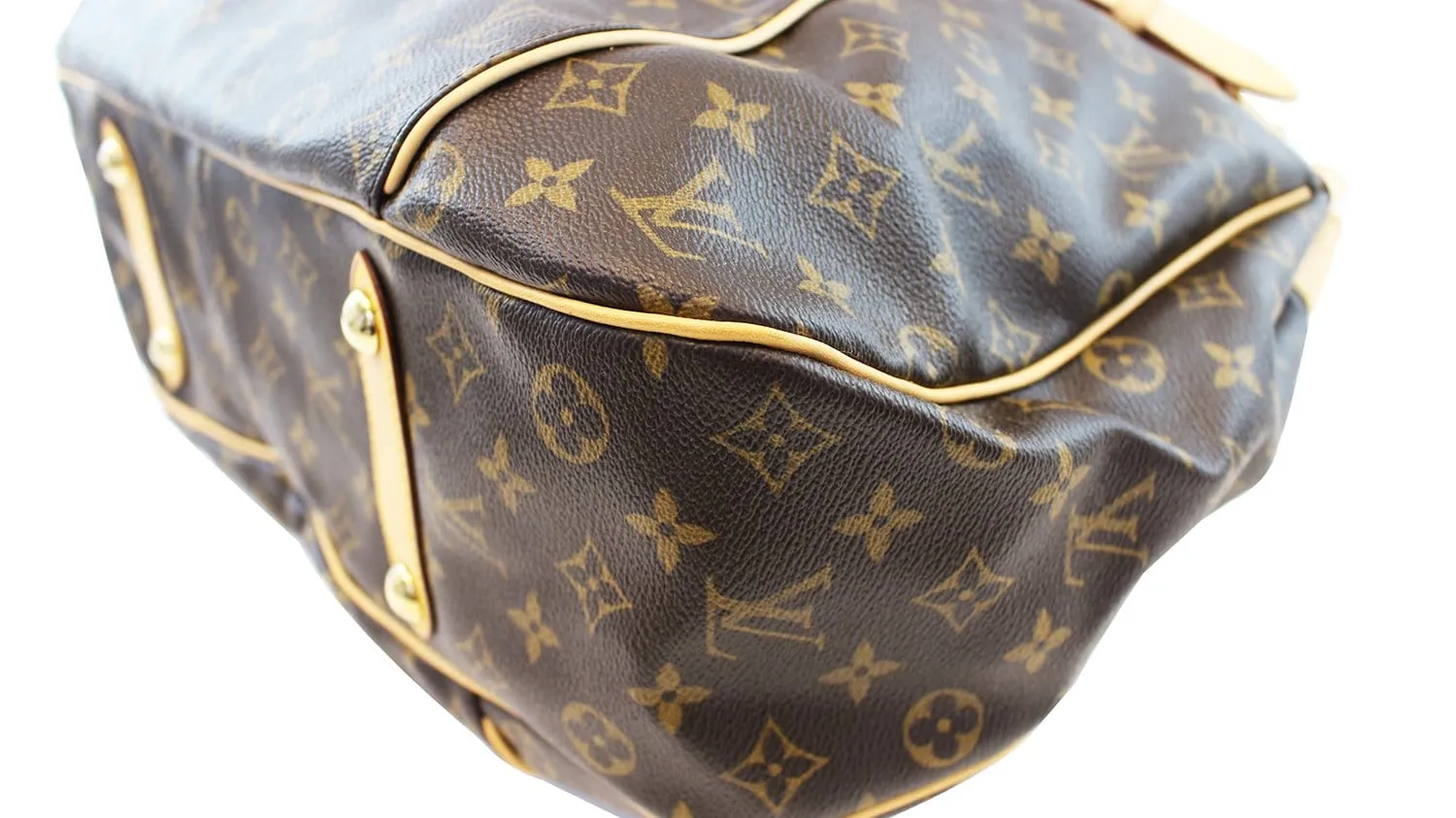 LOUIS VUITTON Monogram Galliera GM Shoulder Shoulder Handbag