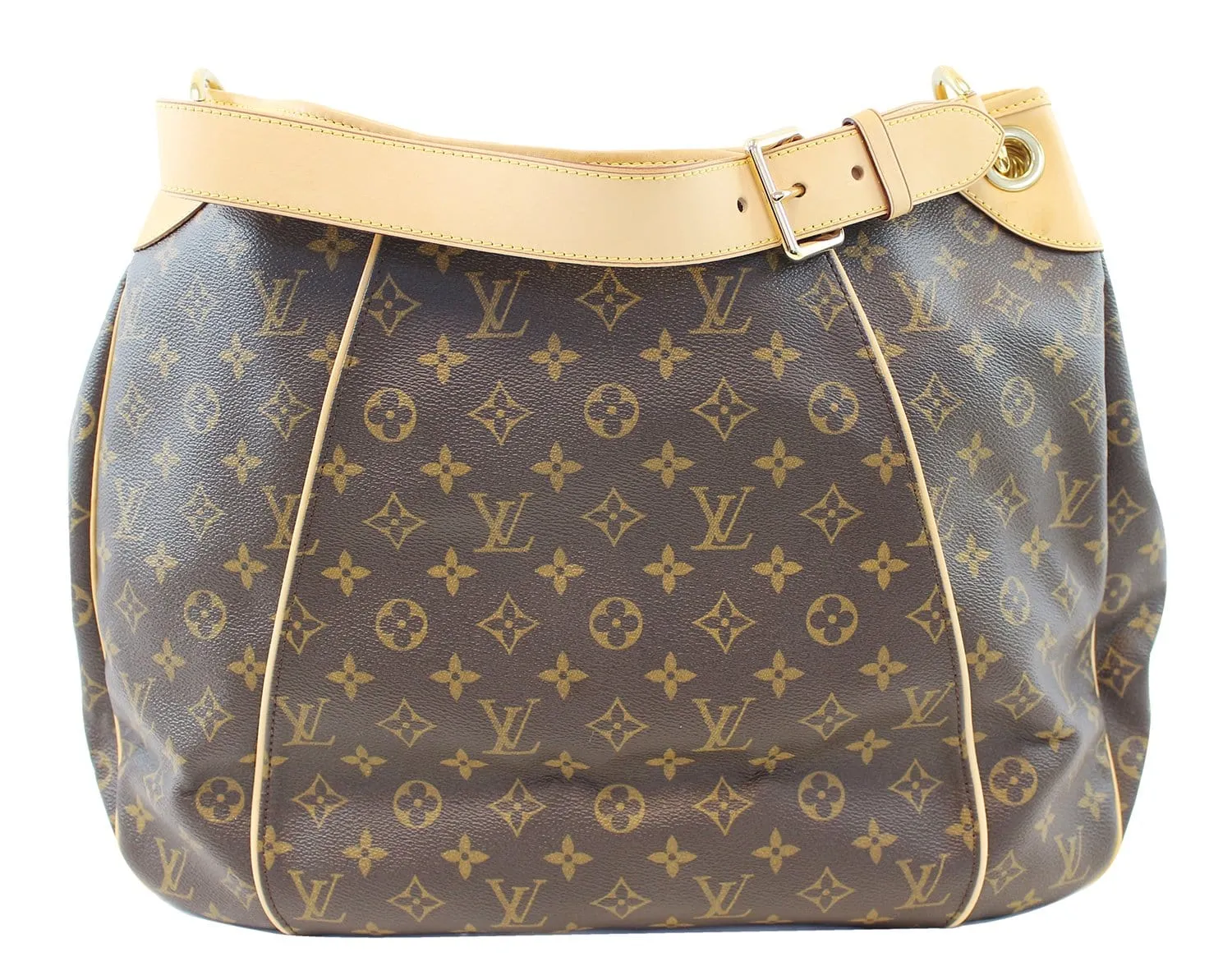 LOUIS VUITTON Monogram Galliera GM Shoulder Shoulder Handbag