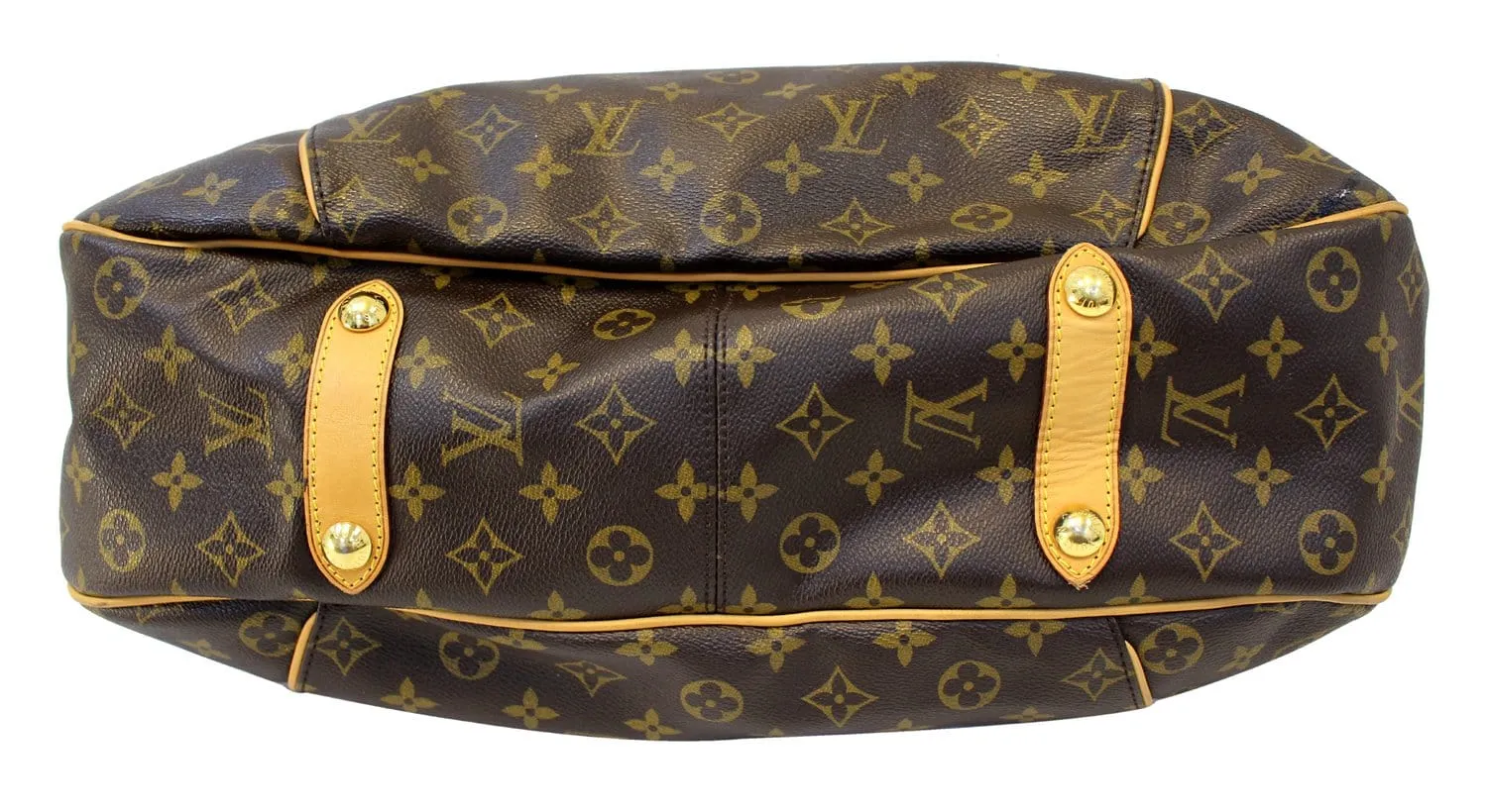 LOUIS VUITTON Monogram Galliera GM Shoulder Tote Handbag