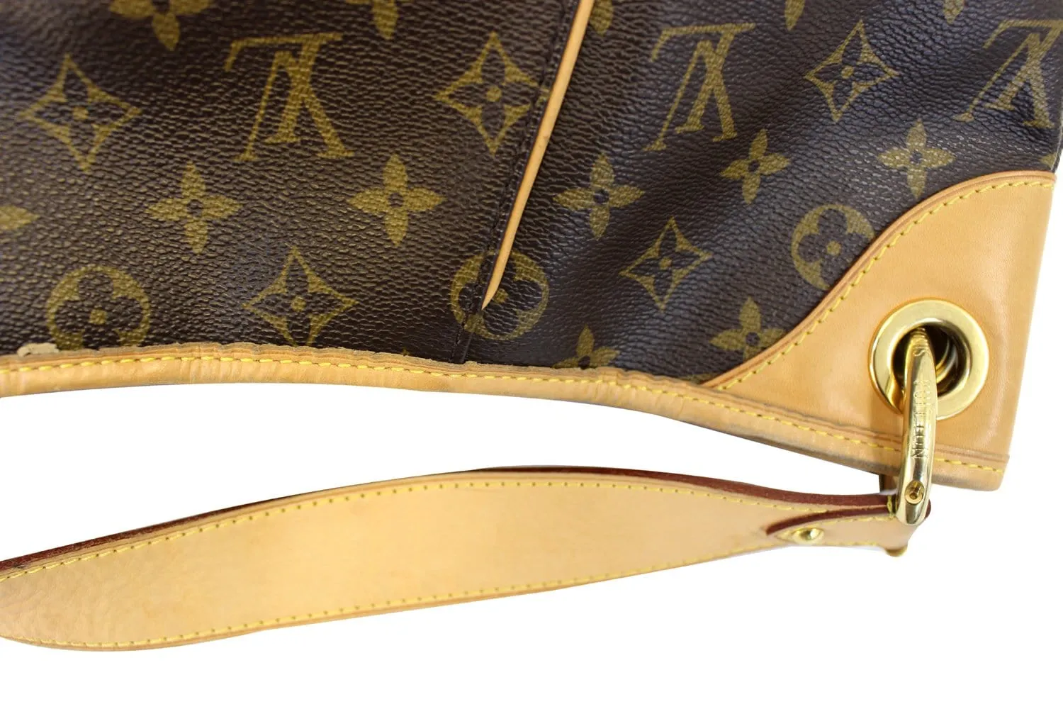 LOUIS VUITTON Monogram Galliera GM Shoulder Tote Handbag