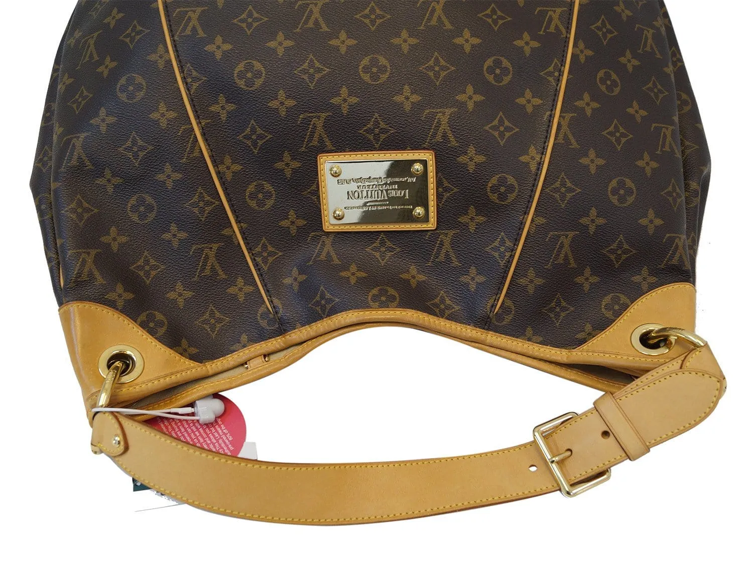 LOUIS VUITTON Monogram Galliera GM Shoulder Tote Handbag