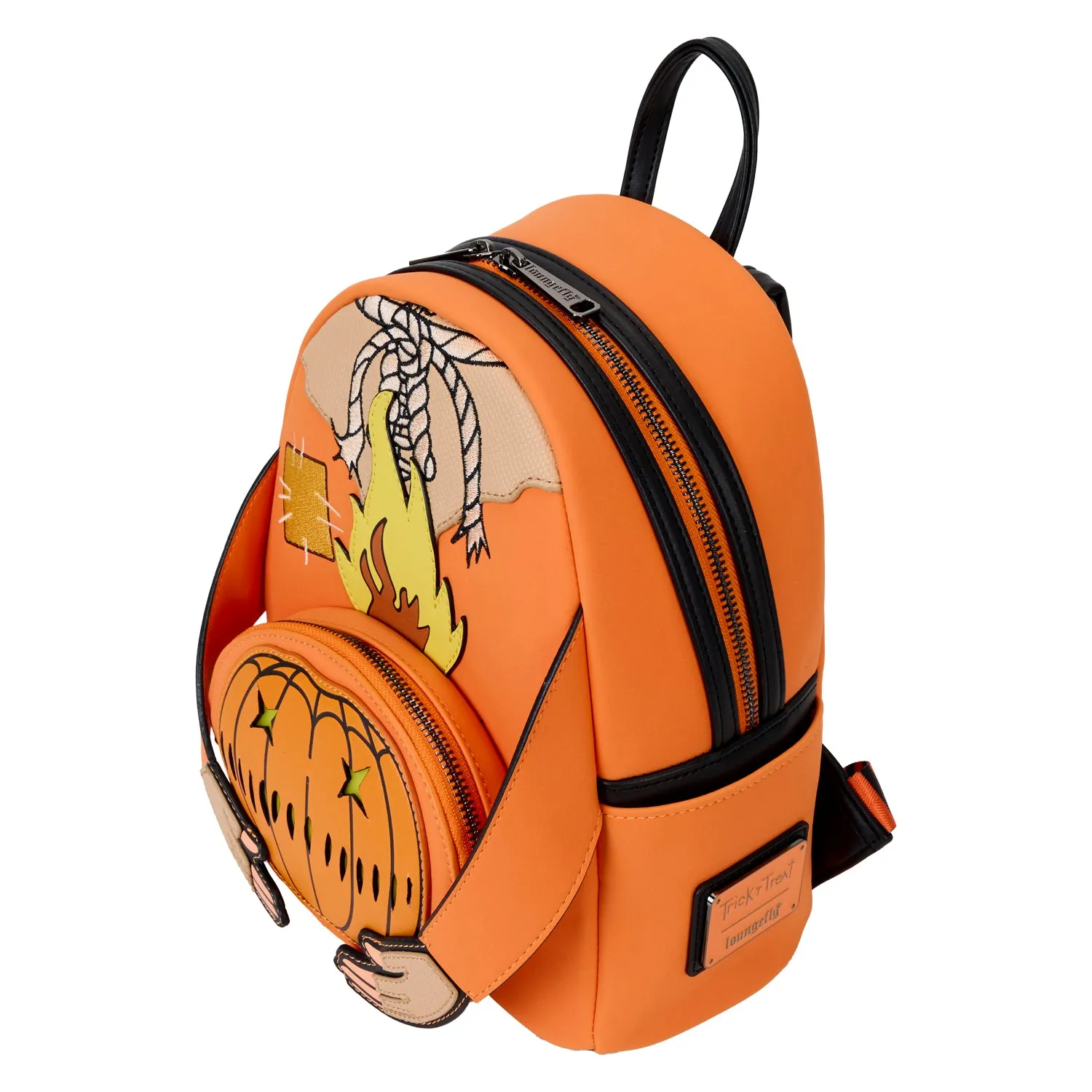 Loungefly Trick R Treat Flaming Head Sam Mini Backpack