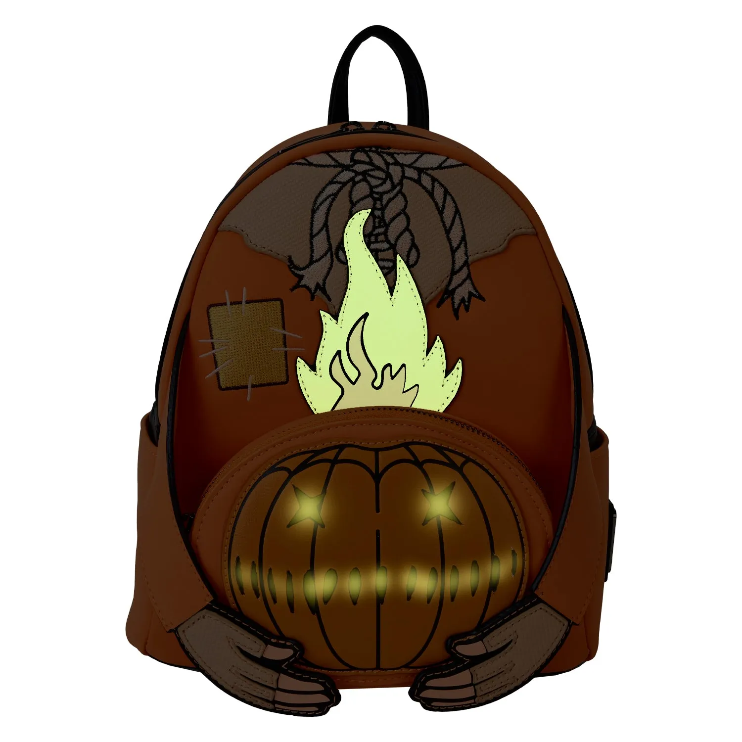 Loungefly Trick R Treat Flaming Head Sam Mini Backpack