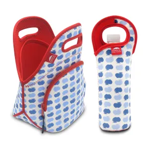 LUNCH BAG SET 12" APPLE