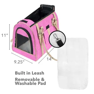Luxury Pink Pet Purse & Handbag