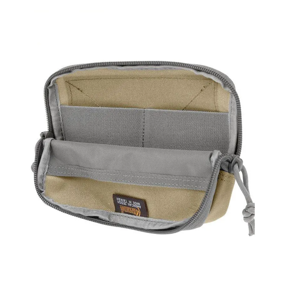 Maxpedition Hook & Loop 5x7 Inches Zipper Pocket Khaki Foliage
