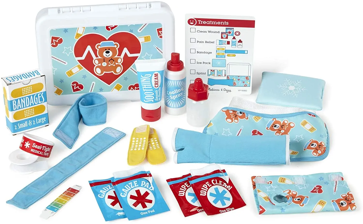 Melissa & Doug Get Well First Aid Kit Play Set