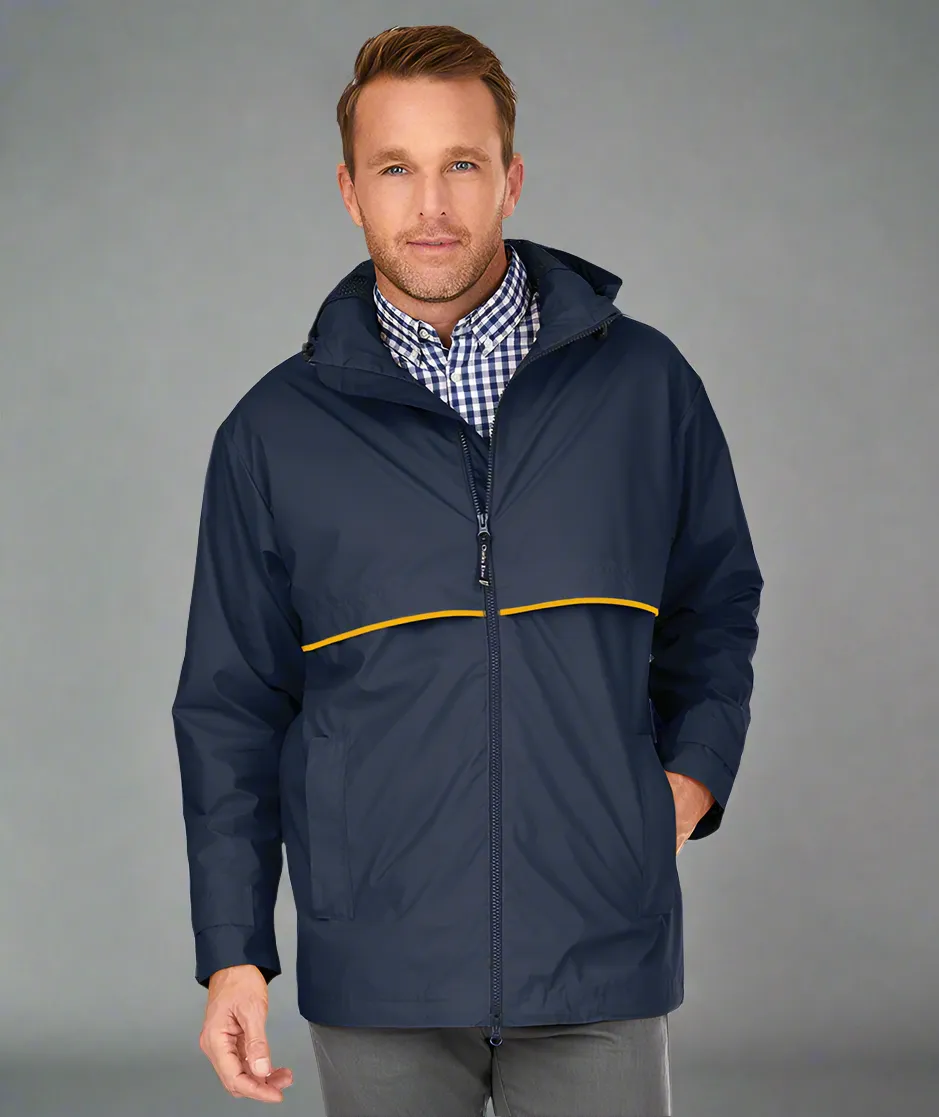 Men's Rain Jacket Embriodered Left Chest- #400227