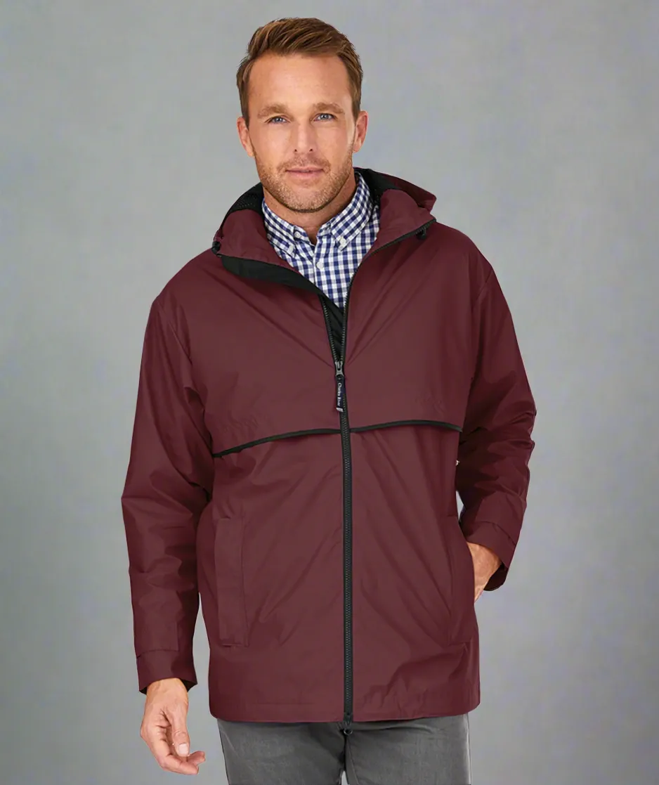 Men's Rain Jacket Embriodered Left Chest- #400227