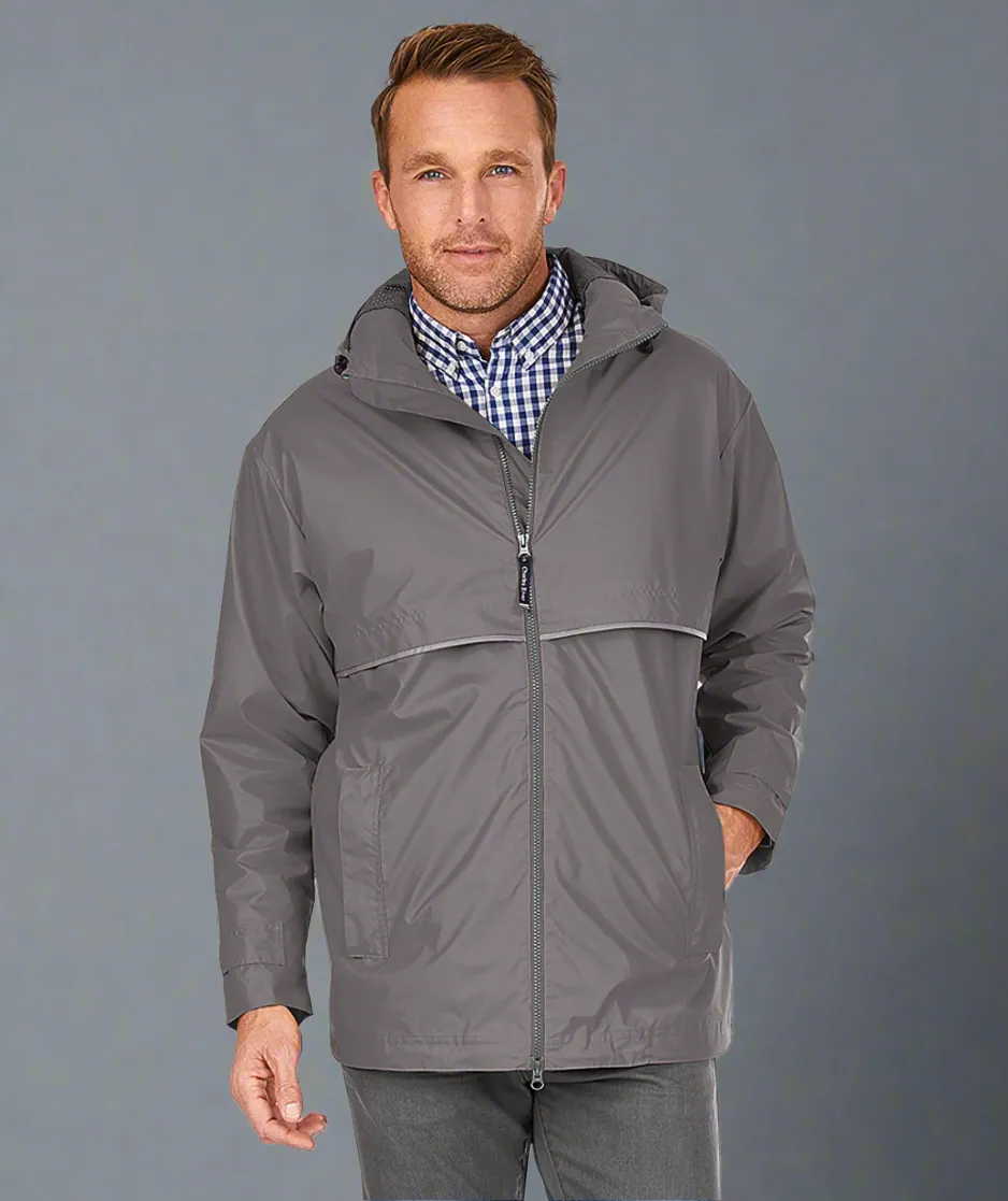 Men's Rain Jacket Embriodered Left Chest- #400227