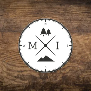 MI Compass Sticker