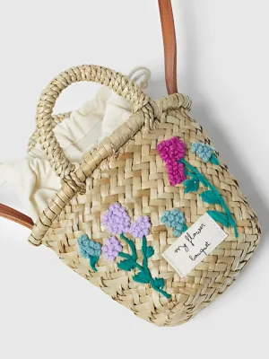 Mini Basket Messenger Bag
