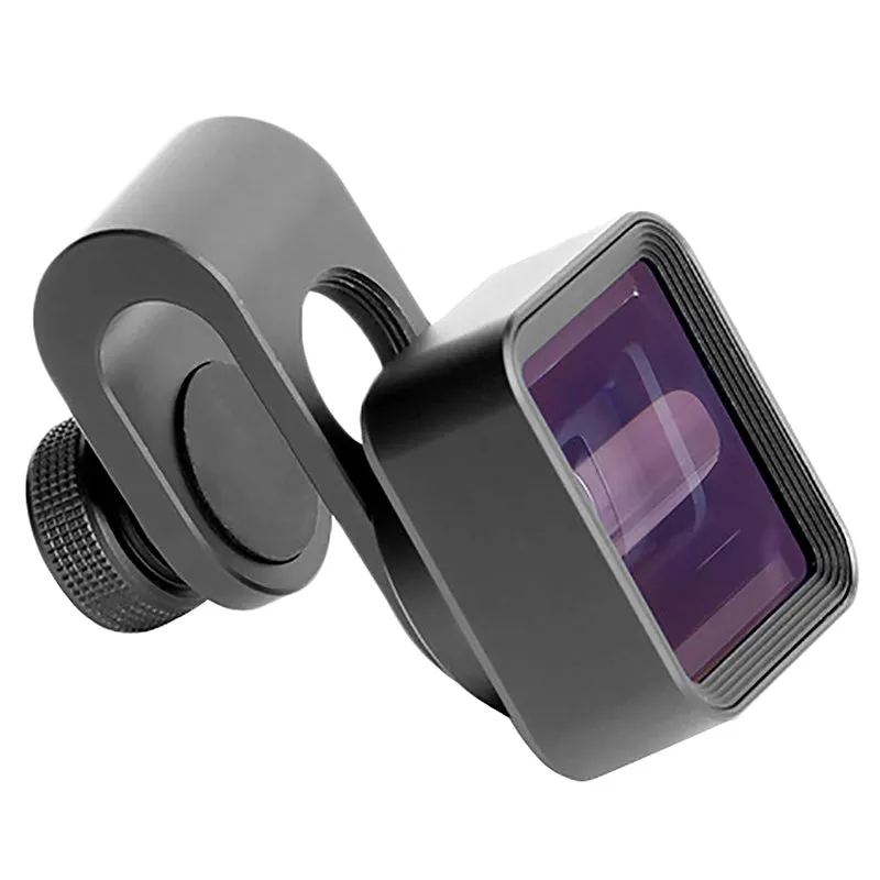 Mobile Phone 1.33X External Anamorphic Lens Movie Widescreen Shooting Lens With metal clip - fit 99% model