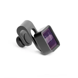 Mobile Phone 1.33X External Anamorphic Lens Movie Widescreen Shooting Lens With metal clip - fit 99% model
