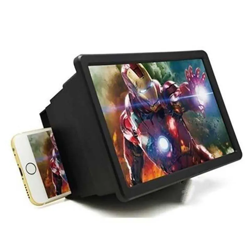 Mobile Phone Screen Magnifier Expander 3D Screen Amplifier For Film Display Screen white