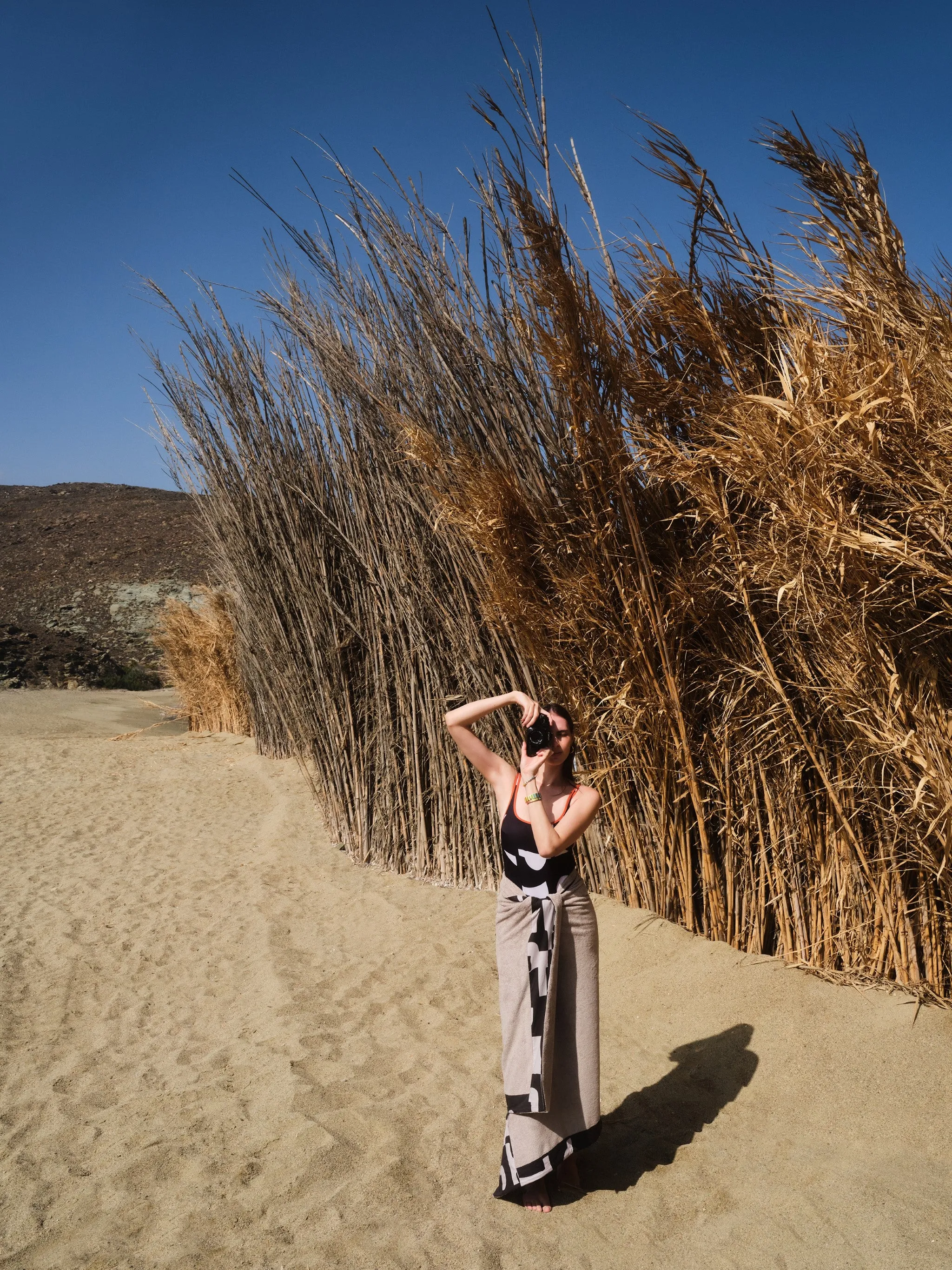 Mosaic Greige | Head 2 Toe Beach Towel