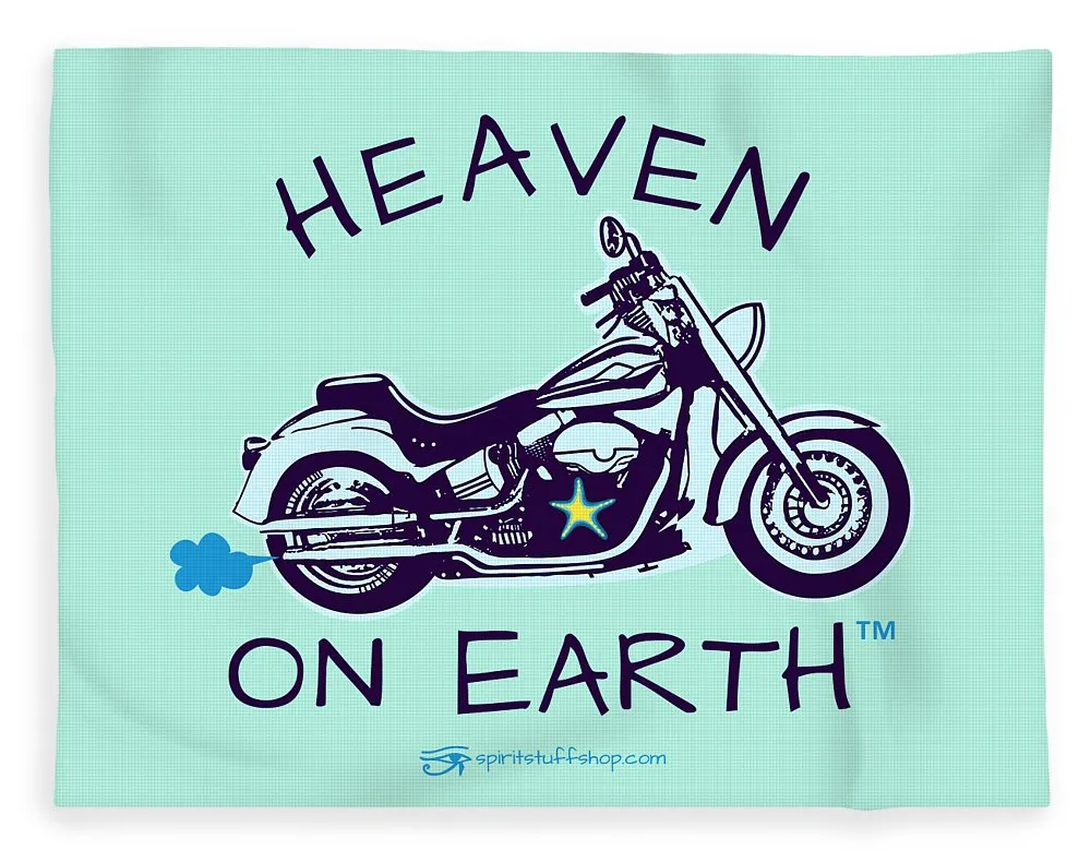 Motorcycle Heaven On Earth - Blanket
