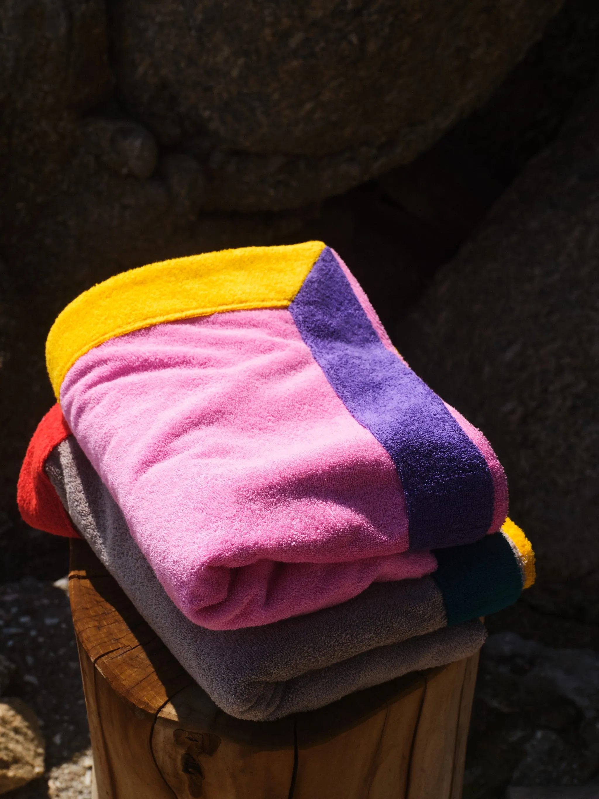 Multi Bubblegum | Signature Beach Towel